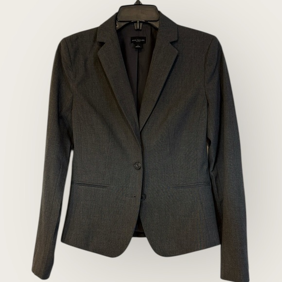 Ann Taylor Factory Jackets & Blazers - Ann Taylor Factory Dark Gray Women's Blazer